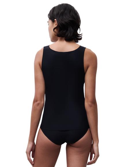 Chantelle Soft Stretch Padded Vest Top - view 2, Black