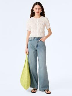 OMNES Burke Cotton Blouse, White, White