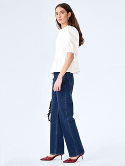 OMNES Tiana Open Back Top, Black - view 2, White