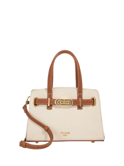Dune London Dinkydefine Mini Belted Tote, Natural, Natural
