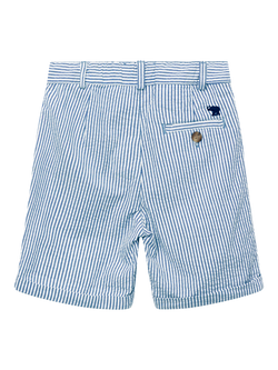 Trotters Kids' Cotton Chino Shorts, Bstripe - view 2, Bstripe