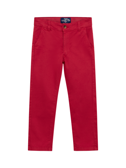 Trotters Kids' Jacob Trousers, Red