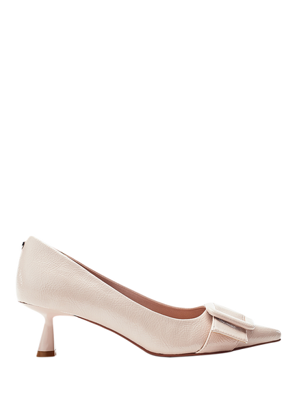 Moda in Pelle Ghiselle Kitten Heel Court Shoes, Nude, Nude