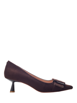 Moda in Pelle Ghiselle Kitten Heel Court Shoes, Brown