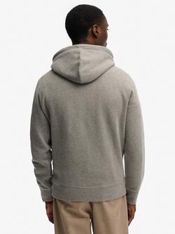 Superdry Cotton Blend 1954 Company Relaxed Hoodie, Dark Vintage Grey - view 2, Dark Vintage Grey