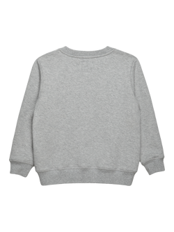 Trotters Kids' Love Sweatshirt, Grey/Pink - view 2, Grey/Pink