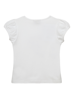 Trotters Kids' Emma Amelia Mermaid Top, White/Lilac - view 2, White/Lilac