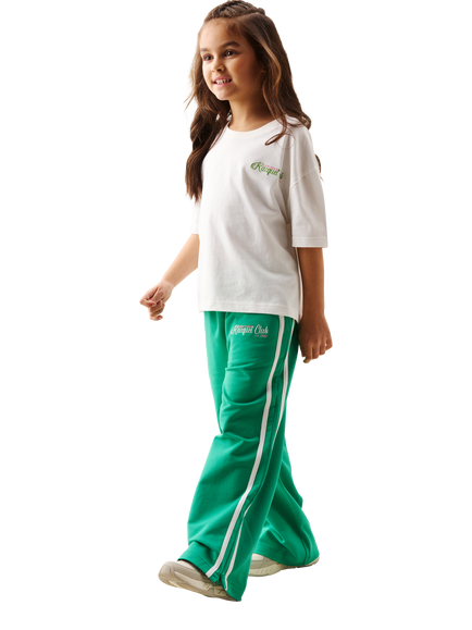 Angel & Rocket Kids' Emma Tennis T-Shirt, White - view 2, White