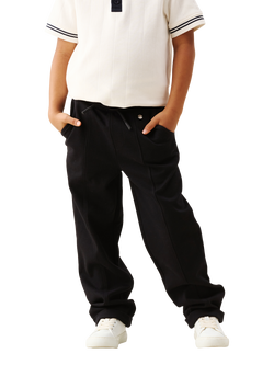 Angel & Rocket Kids' Elias Smart Joggers, Black, Black