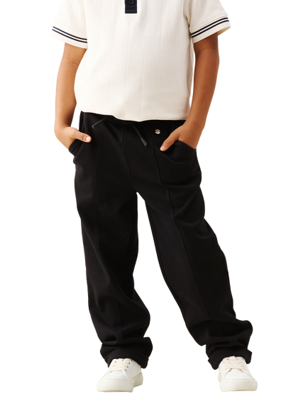 Angel & Rocket Kids' Elias Smart Joggers, Black, Black