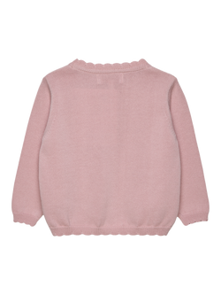 Trotters Baby Duck and Bunny Cardigan, Pink - view 2, Pink