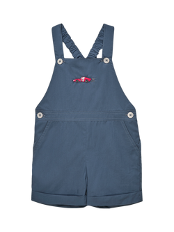 Trotters Baby Car Atticus Short Dungarees, Navy, Fr Navy/Sebastian