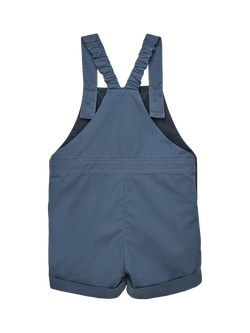 Trotters Baby Car Atticus Short Dungarees, Navy - view 2, Fr Navy/Sebastian