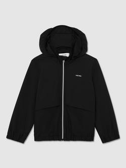 Reiss Kids' Ash Windbreaker Jacket - view 2, Black