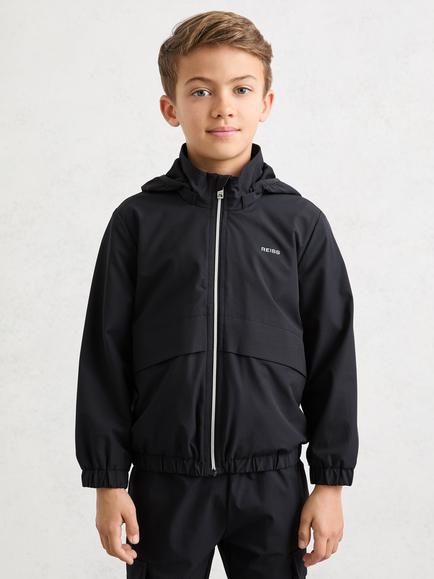 Reiss Kids' Ash Windbreaker Jacket, Navy