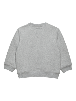 Trotters Baby Love Sweatshirt, Grey/Pink - view 2, Grey/Pink