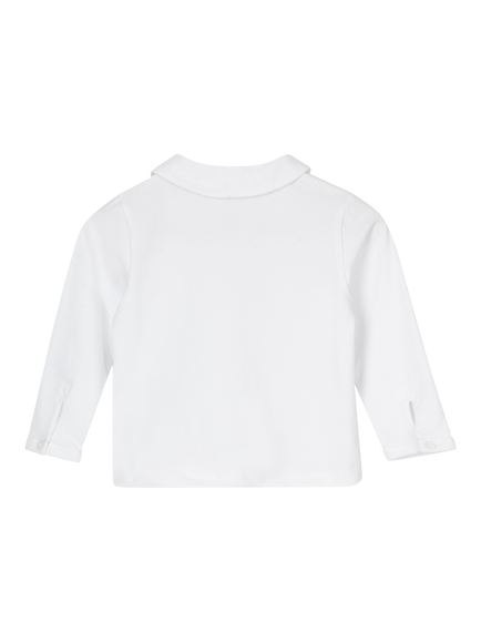Trotters Baby Arthur Shirt, White - view 2, White