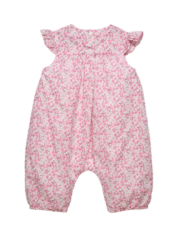 Trotters Baby Mitsi Valeria Romper Suit, Pink - view 2, Pink Mitsi Valeria