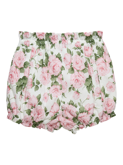 Trotters Baby Carline Rose Bloomers, Pink Carline Rose - view 2, Pink Carline Rose