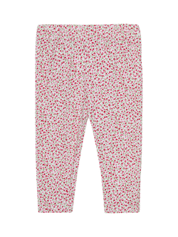 Trotters Baby Cherry Print Leggings, Red - view 2, Red Cherry Ditsy