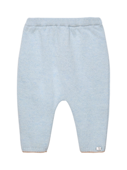 Trotters Baby Knitted Guardsman Leggings, Pale Blue, Pale Blue