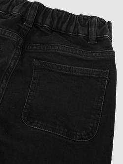 Reiss Kids' Ronnie Relaxed Fit Jeans, Black Wash - view 2, Black Wash