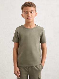 Reiss Kids' Bradley Short Sleeve T-Shirt, Sage, Sage