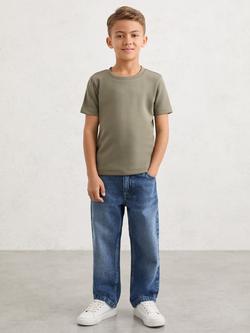 Reiss Kids' Bradley Short Sleeve T-Shirt, Sage - view 2, Sage