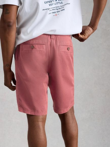 White Stuff Chapman Shorts, Mid Red - view 2, Mid Red
