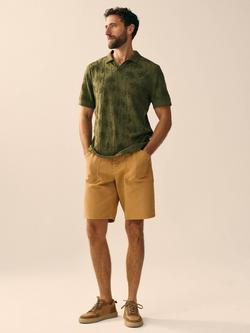 White Stuff Crantock Cotton Cargo Shorts, Tan, Tan