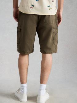 White Stuff Kemble Cotton Cargo Shorts - view 2, Khaki