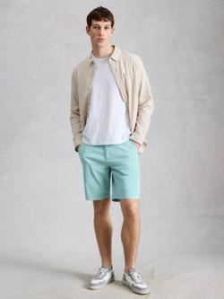 White Stuff Sutton Chino Shorts, Light Blue, Light Blue