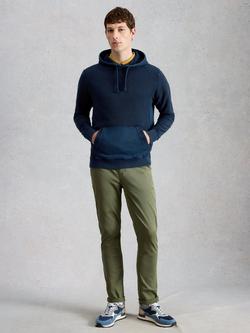 White Stuff Sidmouth Cotton Hoodie, Dark Blue, Dark Blue