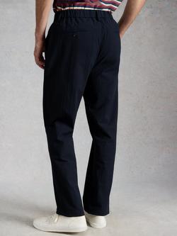 White Stuff Falmouth Cotton Drawstring Chinos, Midnight - view 2, Midnight