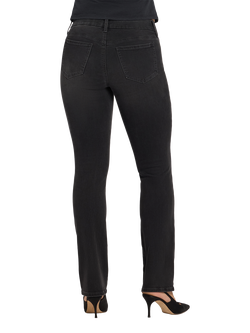 NYDJ Waist-Match™ Marilyn Straight Jeans - view 2, Arch Rock