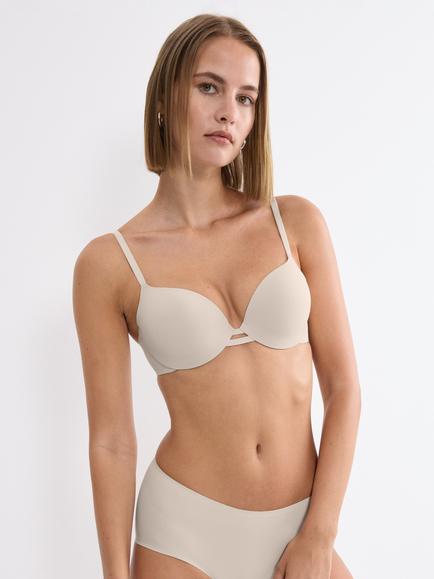 Triumph Body Make-Up Illusion Semi-Padded Bra, Nude Beige