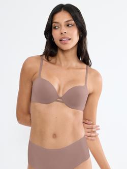 Triumph Body Make-Up Illusion Semi-Padded Bra, Chocolate, Chocolate