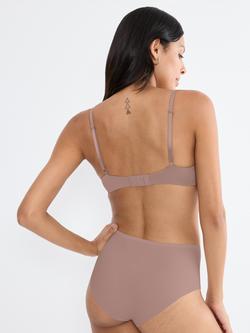 Triumph Body Make-Up Illusion Semi-Padded Bra, Chocolate - view 2, Chocolate