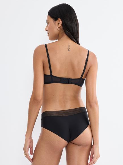 Triumph Breathe & Lift Smart Non Padded Bra - view 2, Black