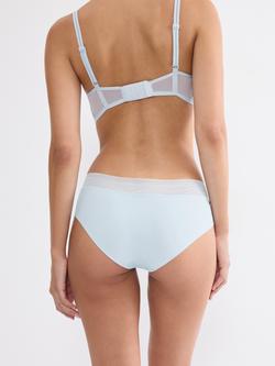 Triumph Breathe & Lift Smart Hipster Knickers - view 2, Light Blue