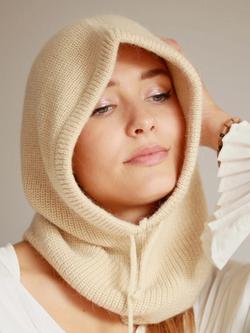Truly Ribbed Hood, Beige - view 2, Beige
