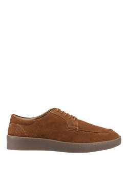 Hush Puppies Rafael Suede Lace Up Trainers, Tan, Tan
