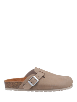 Hush Puppies Bailey Suede Mule Sandals, Taupe