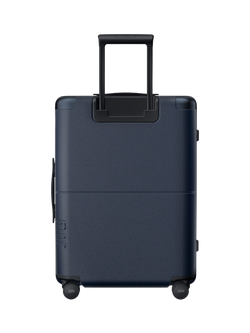 July CaseSafe Double Wheel Checked Suitcase, 80L - view 2, Navy