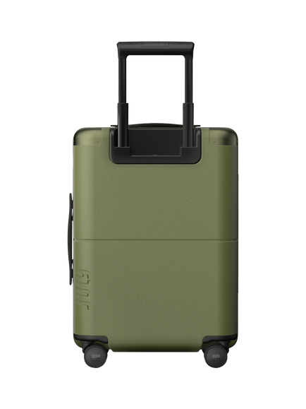 July Carry On CaseSafe Double Wheel Cabin Suitcase, 42L - view 2, Moss
