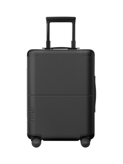 July Carry On CaseSafe Double Wheel Cabin Suitcase, 42L, Charcoal