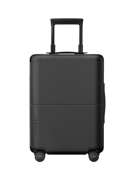 July Carry On CaseSafe Double Wheel Cabin Suitcase, 42L, Charcoal