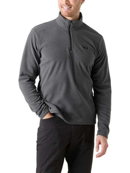 Helly Hansen Daybreaker Half Zip Fleece Top, 831 Thunder Gre, 831 Thunder Gre