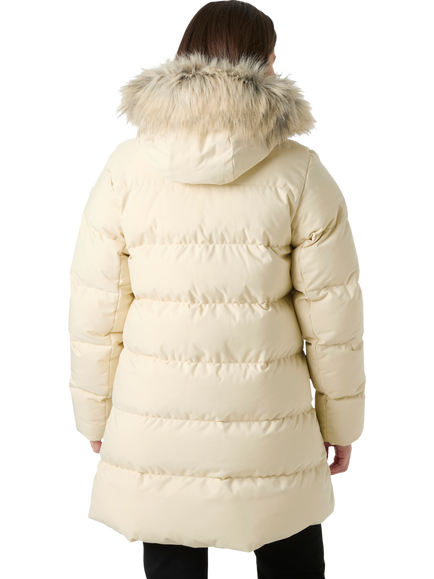 Helly Hansen Blossom Puffer Jacket, Cream - view 2, 035 Cream