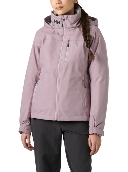 Helly Hansen Crew Hooded Pile Jacket, 676 Purple Clay, 676 Purple Clay